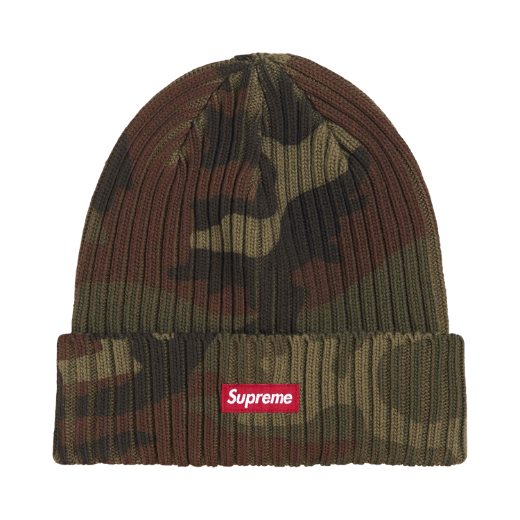 Buy Supreme Overdyed Beanie 'Woodland Camo' - SS26BN6 WOODLAND