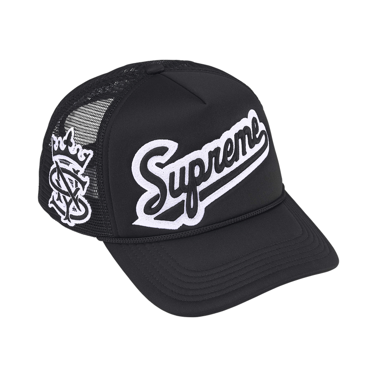 Buy Supreme University Mesh Back 5-Panel 'Black' - SS26H44 BLACK