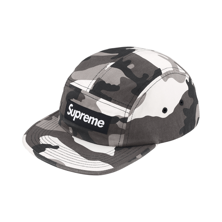 Buy Supreme Washed Chino Twill Camp Cap 'Snow Camo' - SS26H2 SNOW