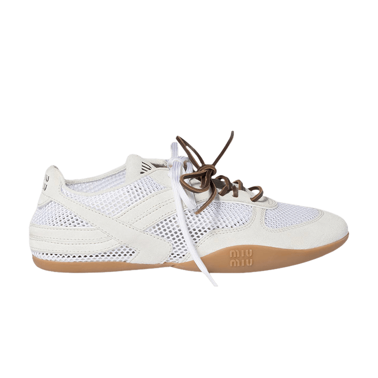 Buy Miu Miu Wmns Gymnasium Sneaker 'White' - 5E589E 3KU1 F0009 F