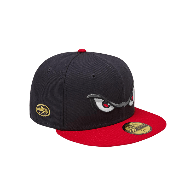 Buy Corteiz Storm New Era 59FIFTY Fitted Cap 'Navy/Red' - 07892