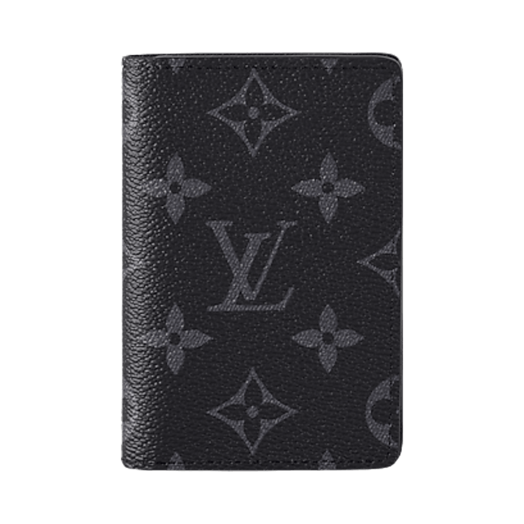Buy Louis Vuitton Pocket Organizer 'Black Monogram Eclipse Canvas
