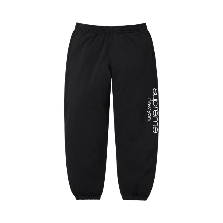 Buy Supreme Classic Logo Sweatpant 'Black' - SS26P31 BLACK | GOAT