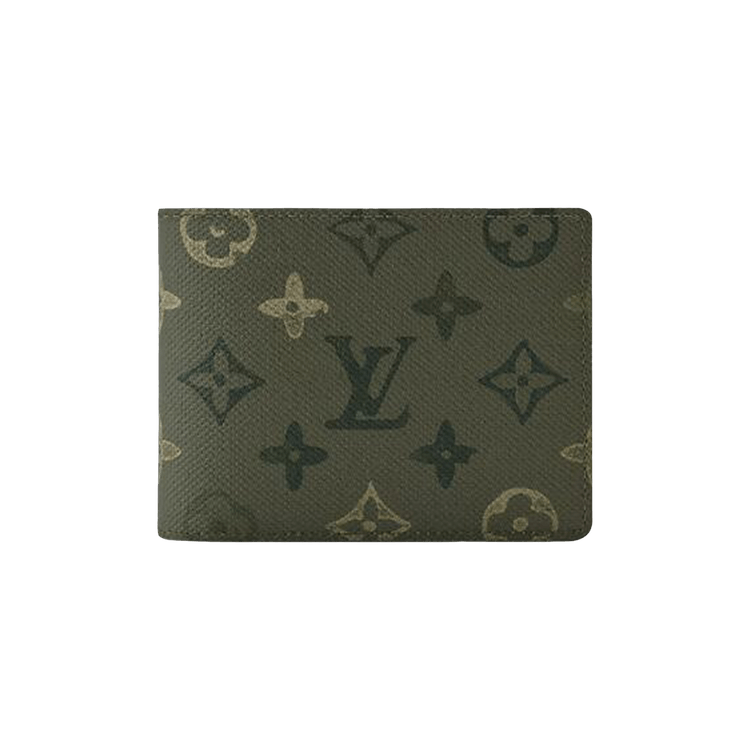 Buy Louis Vuitton Multiple Wallet 'Khaki Green Monogram Canvas