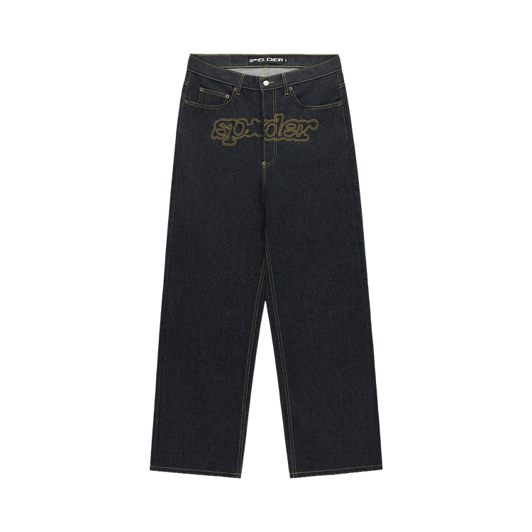 Buy Sp5der Punk V3 Logo Denim Jean 'Indigo Denim' - PA013SS26IND