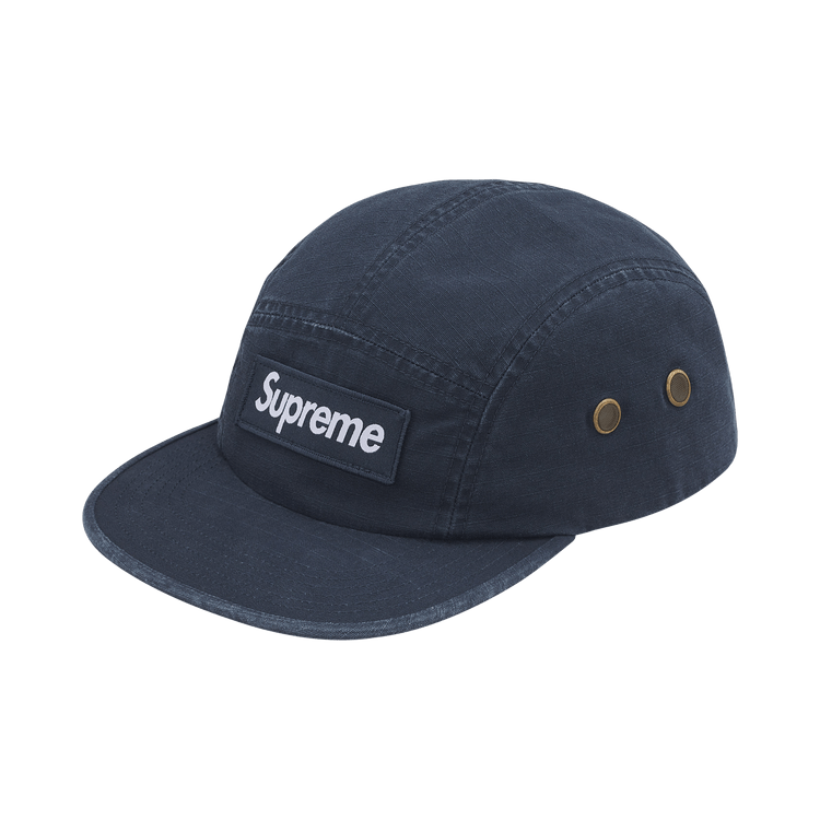 Buy Supreme Military Camp Cap 'Navy' - SS26H45 NAVY | GOAT