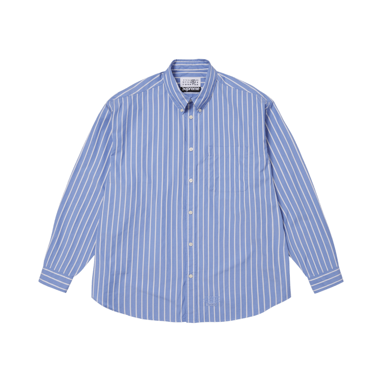 Buy Supreme x MM6 Maison Margiela Stripe Shirt 'Blue' - SS26S26