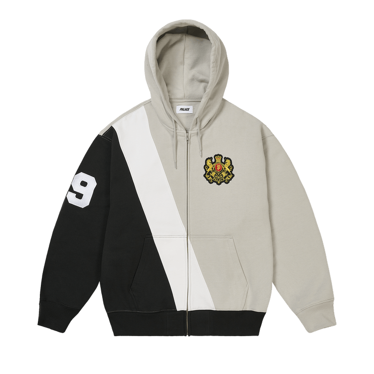 Buy Palace Established Zip Hood 'Grey' - P30CS003 | GOAT