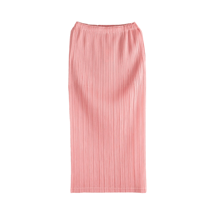 Buy Pleats Please Issey Miyake Thicker Bottoms 2 Skirt 'Coral Pink