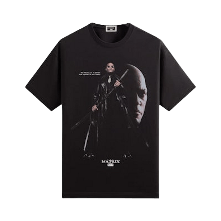 Buy Kith For The Matrix Morpheus Tee 'Black' - KHM035049 001 | GOAT