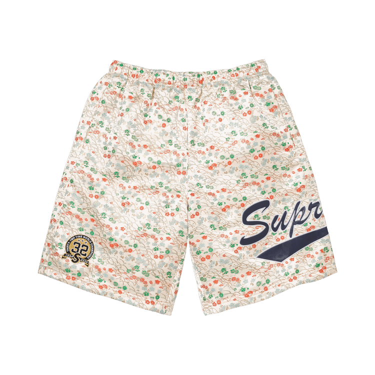 Buy Supreme Floral Jacquard Short 'White' - SS26SH35 WHITE | GOAT