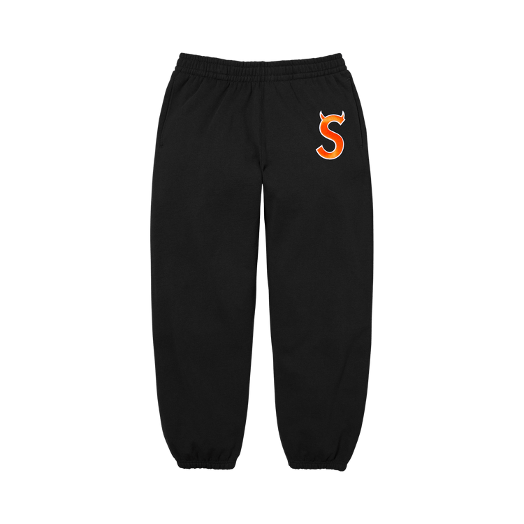 Buy Supreme Devil S Logo Sweatpant 'Black' - SS26P67 BLACK | GOAT SA