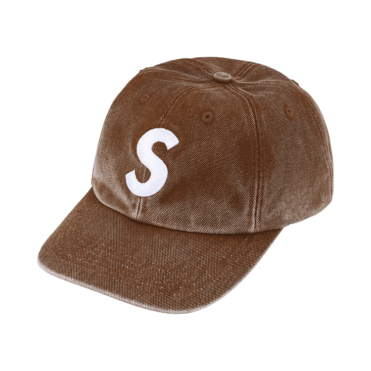 Buy Supreme Pigment Coated S Logo 6-Panel 'Brown' - SS26H3 BROWN