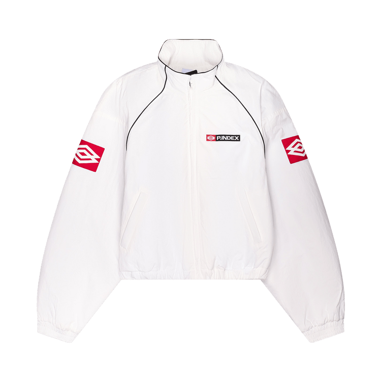 Buy Protocol Index Exaggerated Shoulder Track Jacket 'White
