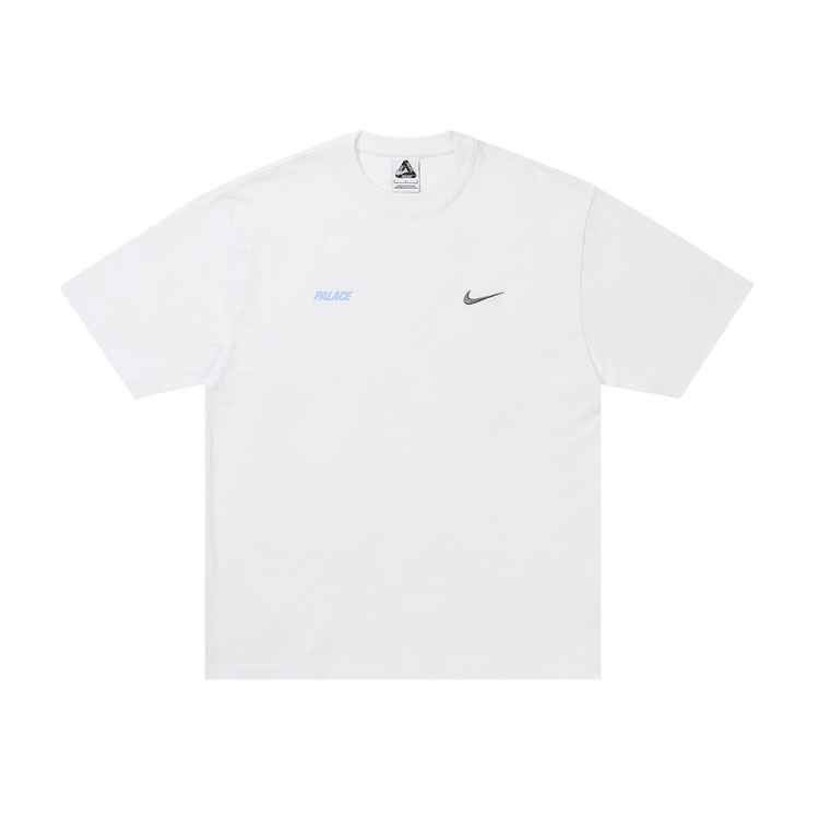 Buy Palace x Nike Font Swoosh T-Shirt 'White' - P28NTS002 | GOAT