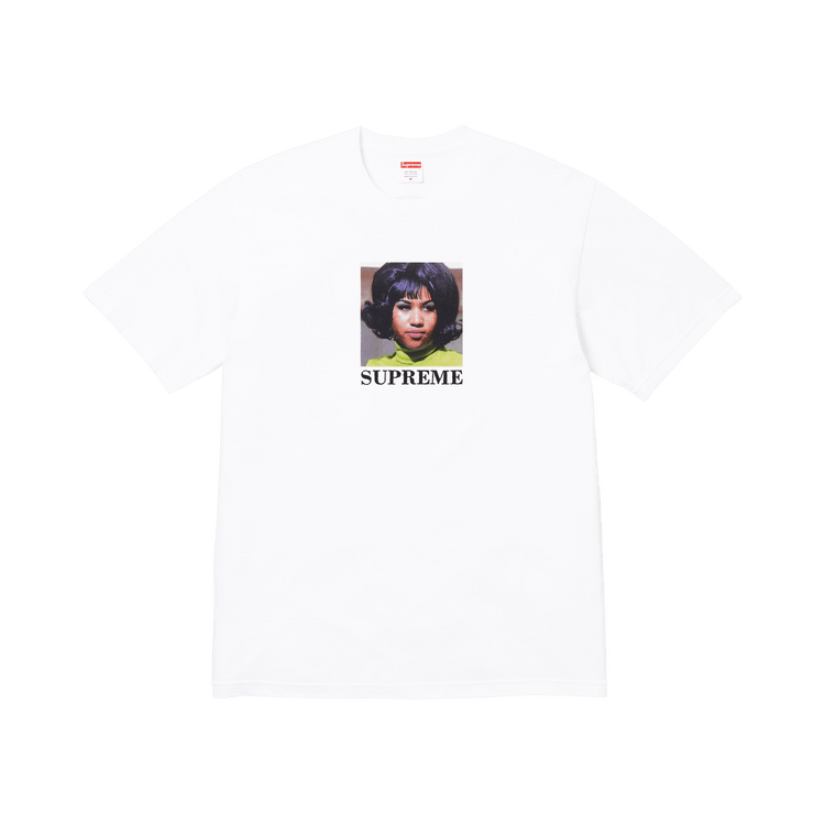 Buy Supreme Aretha Tee 'White' - SS26T57 WHITE | GOAT