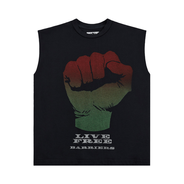Buy Barriers Fist Sleeveless Tee 'Black' - 14857 10004BFSTB BLAC