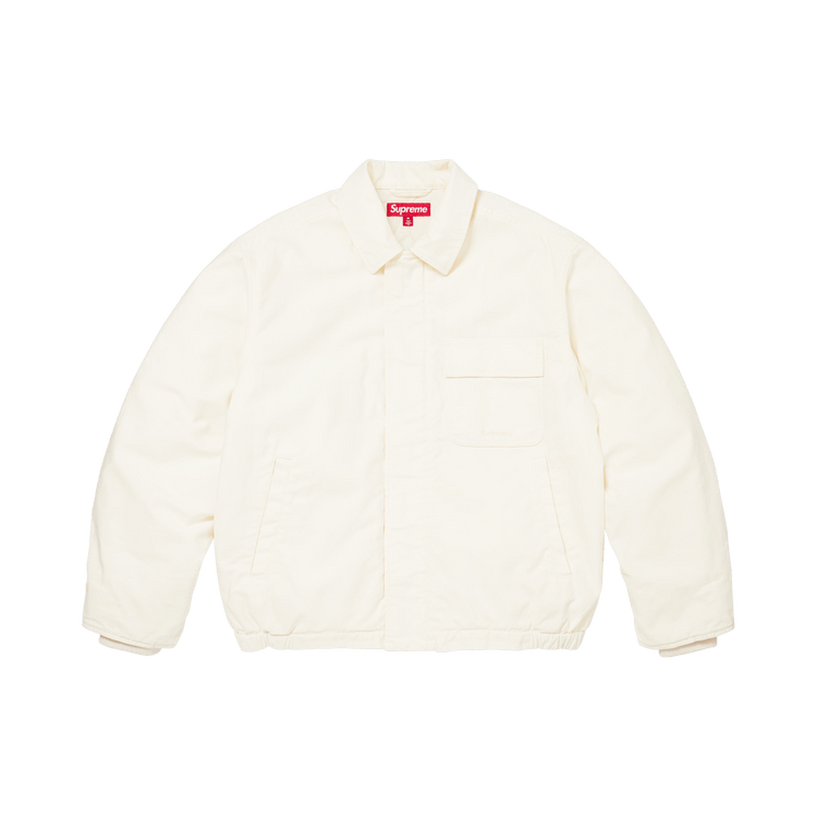 Buy Supreme Cordura Twill Utility Jacket 'White' - SS26J61 WHITE