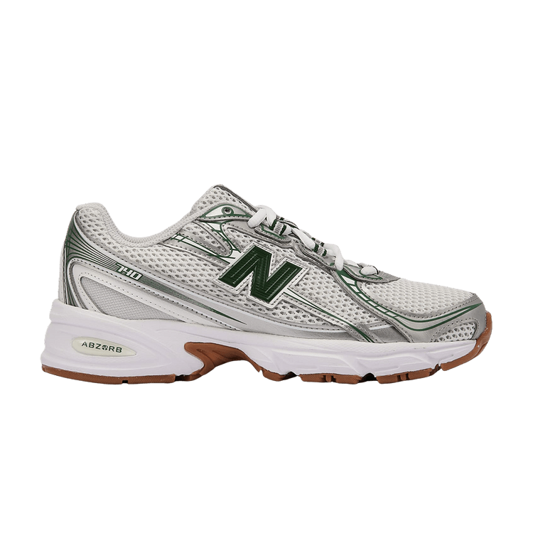 New Balance 740 Silver Metalic Dark Alpine Green (GS)
