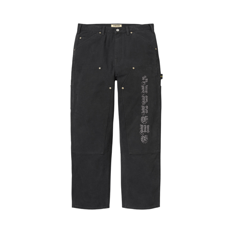 Buy Supreme x The Great China Wall Double Knee Painter Pant 'Black