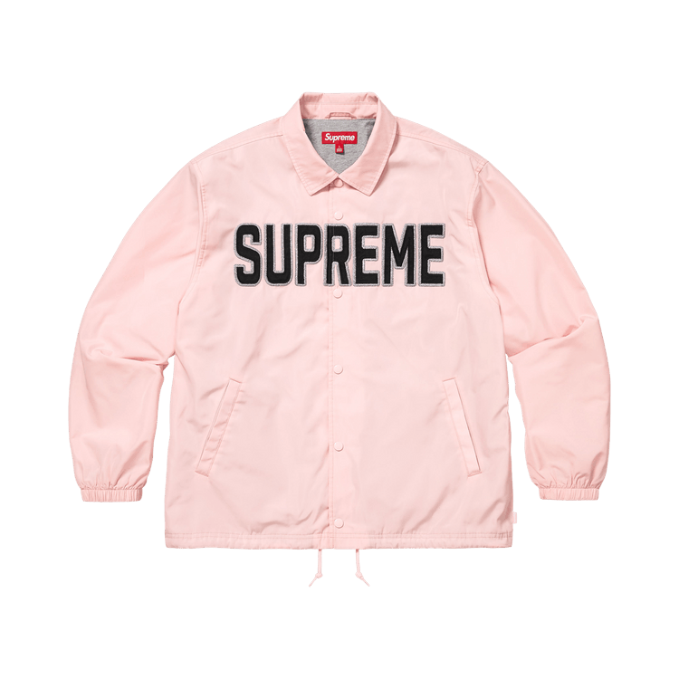 Buy Supreme Spellout Coaches Jacket 'Pink' - SS26J106 PINK | GOAT