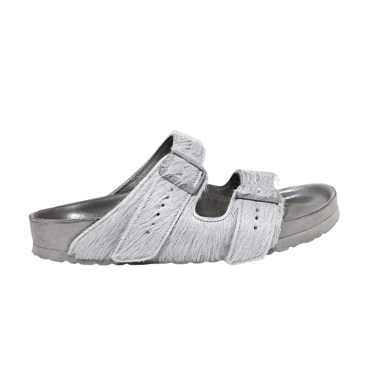 Buy Rick Owens x Birkenstock 2018 Arizona 'Pony Hair Grey
