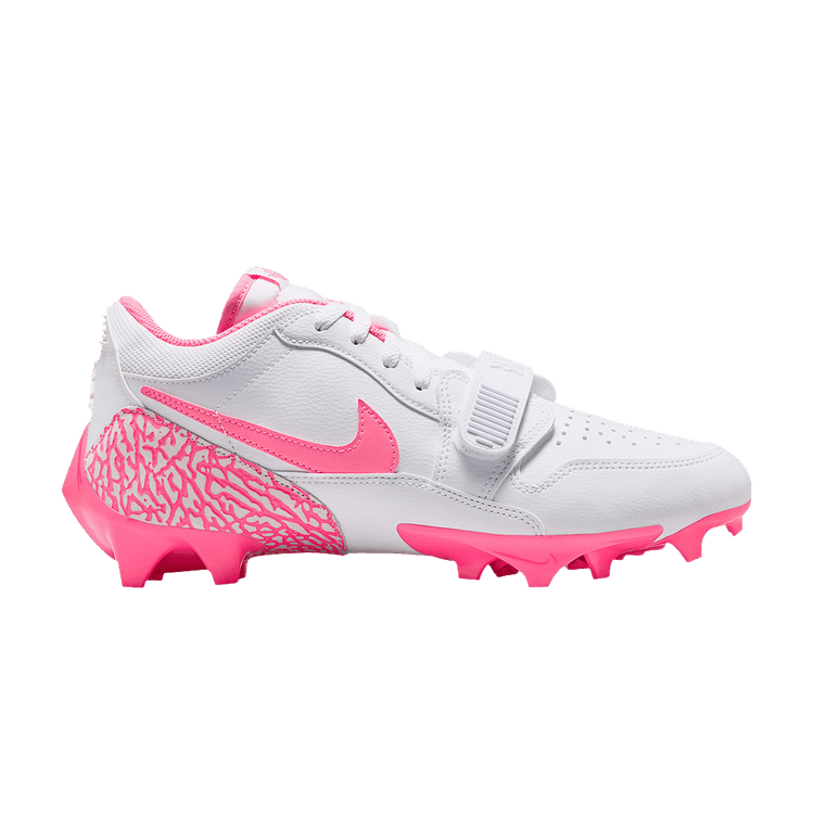 Jordan Legacy 312 Low TD Cleat White Digital Pink