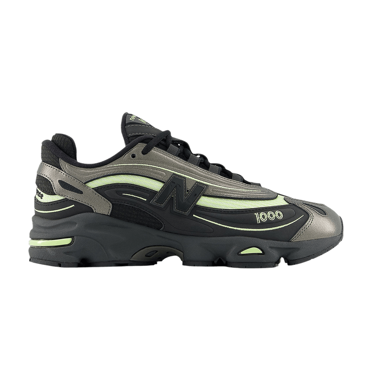 New Balance 1000 Black Metallic Dry Lime