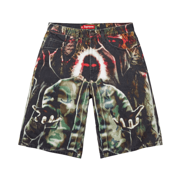 Buy Supreme Shadows Baggy Denim Short 'Multicolor' - SS26SH56