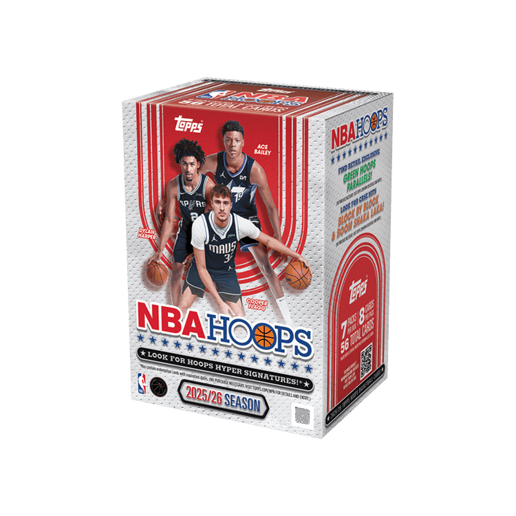 Buy 2025-26 Topps NBA Hoops Basketball Value Box - 08702