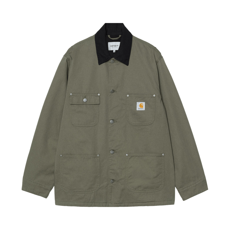 Buy Carhartt WIP OG Chore Coat 'Leaf/Black' - I036488 LEAF | GOAT