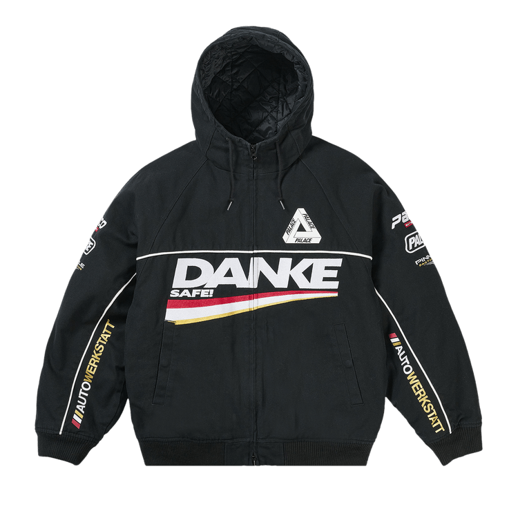 Buy Palace Danke Jacket 'Black' - P30JK076 | GOAT