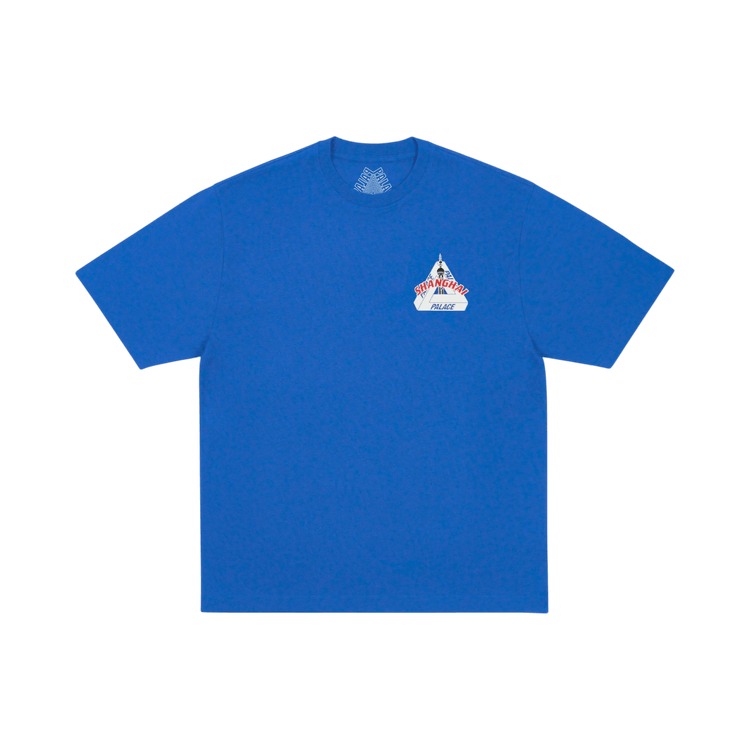 Buy Palace Shanghai Tri-Ferg T-Shirt 'Classy Blue' - P30TS501 | GOAT