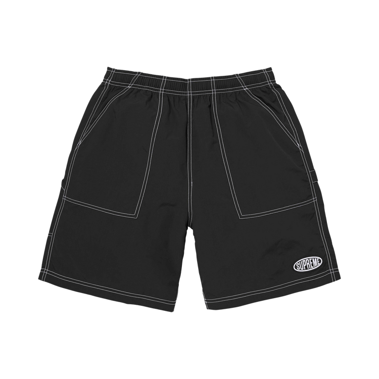 Buy Supreme Nylon Painter Short 'Black' - SS26SH62 BLACK | GOAT