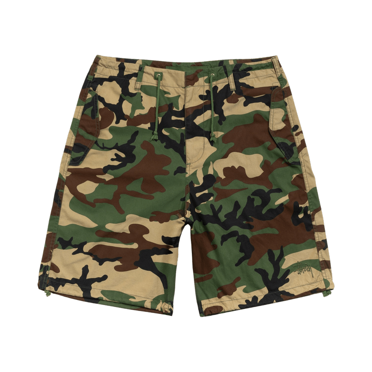Buy Stussy Surplus Short 'Woodland Camo' - 112357 WOOD | GOAT