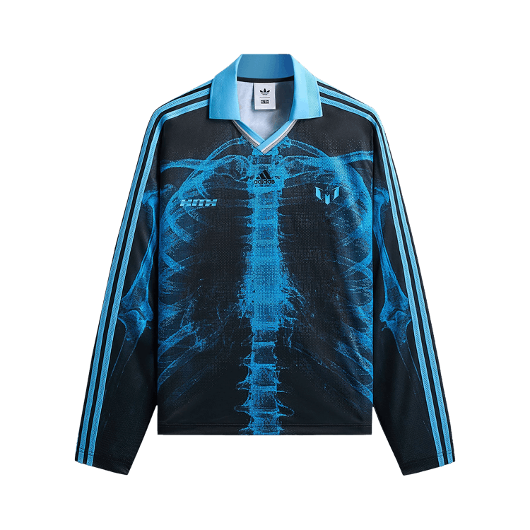 Buy Kith x Messi For Adidas Skeleton Goalkeeper Long Sleeve Tee