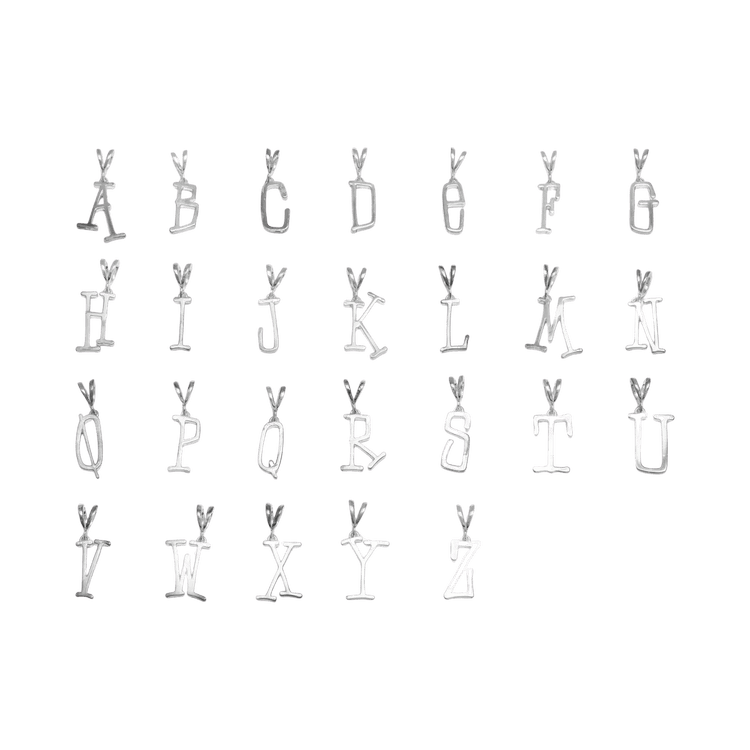 Buy Stussy Alphabet Pendant 'Silver A' - 338322 A SILV | GOAT