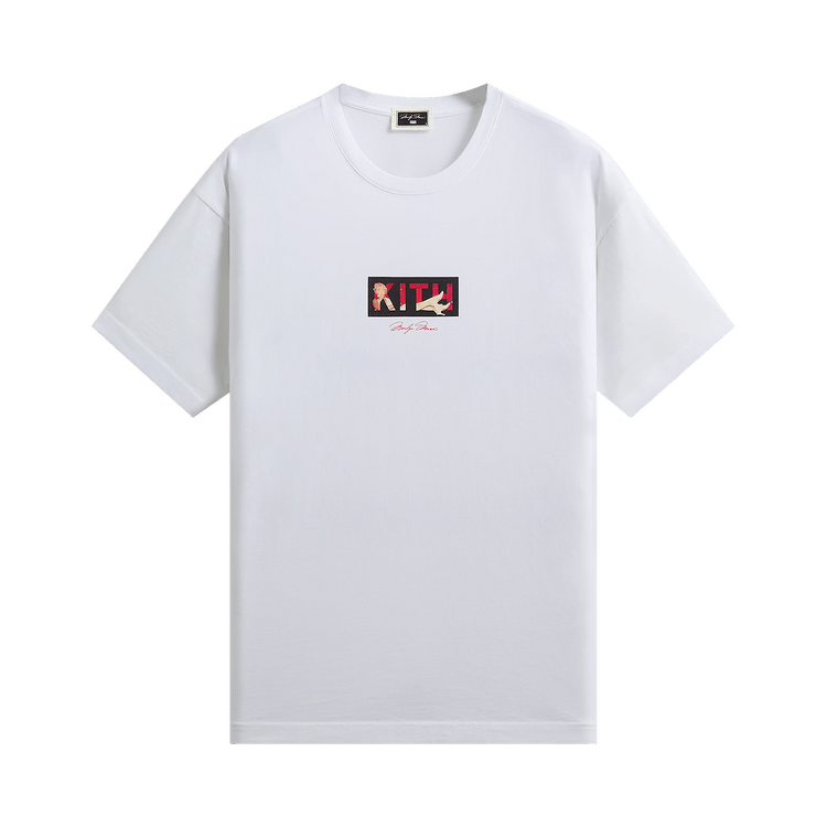Buy Kith For Marilyn Monroe Seven Year Classic Logo Tee 'White