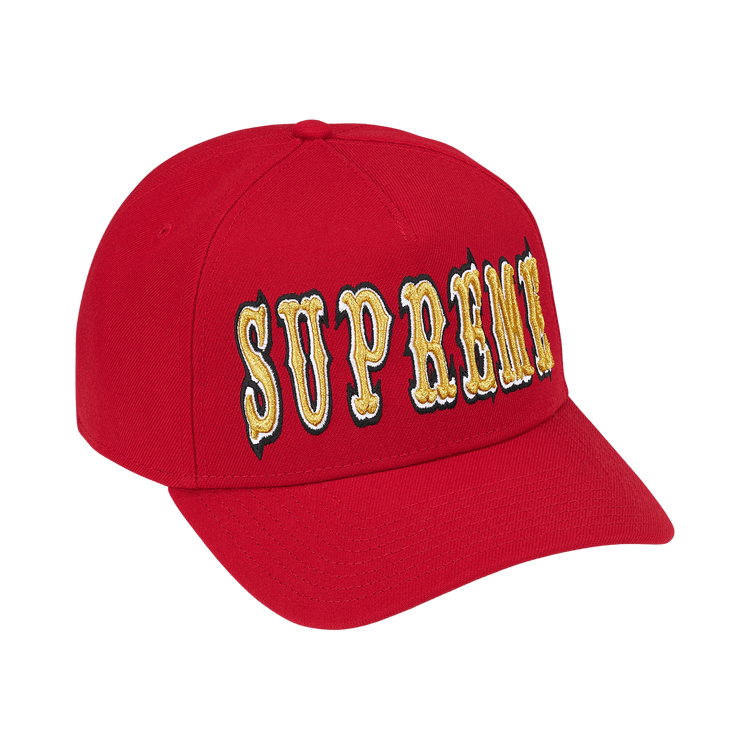 Buy Supreme Gothic Outline Adjustable New Era 'Red' - SS26H116 RED