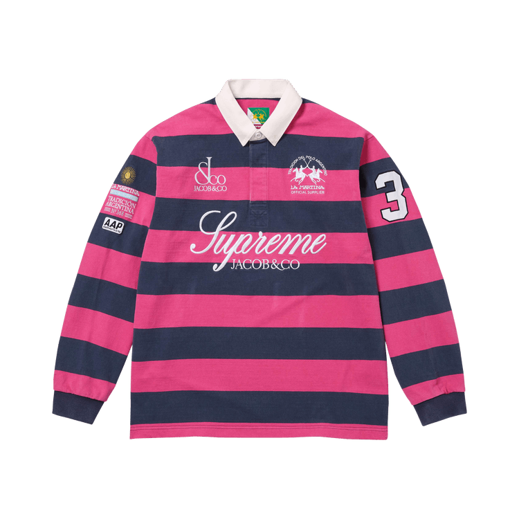 Buy Supreme x La Martina x Jacob & Co Rugby 'Stripe' - SS26KN65