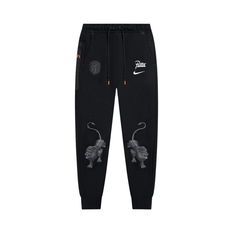 Buy Nike Netherlands x Patta Tech Fleece Joggers 'Black' - IM3213