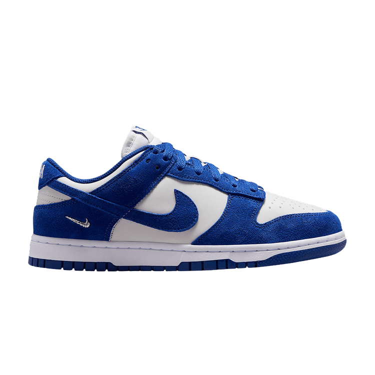 Buy Nike Wmns Dunk Low Suede 'Old Royal Photon Dust White