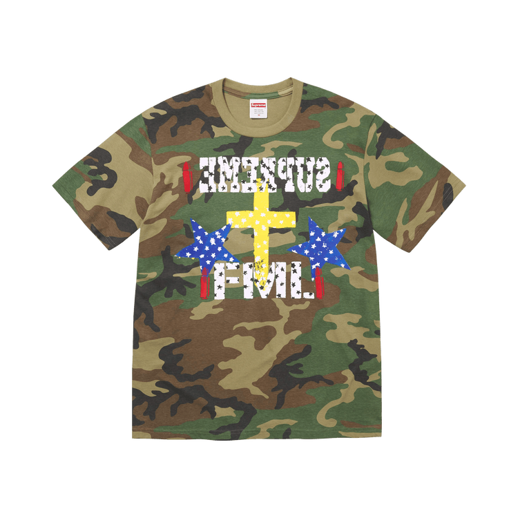Buy Supreme Fml Tee 'Woodland Camo' - SS26T71 WOODLAND CAMO | GOAT