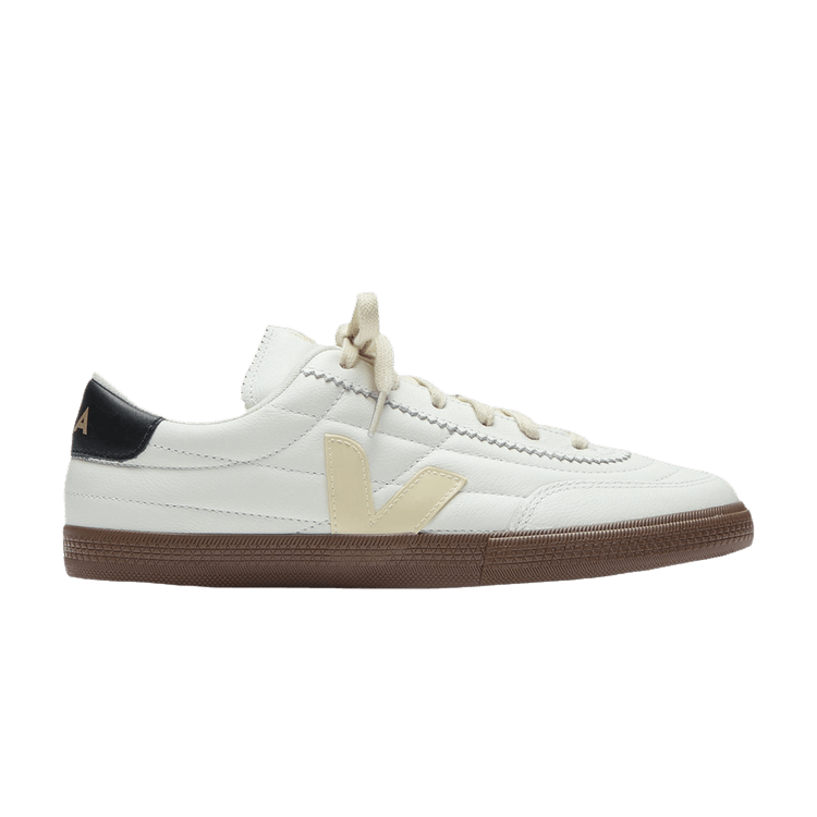 Veja Panenka Leather White Black Bark