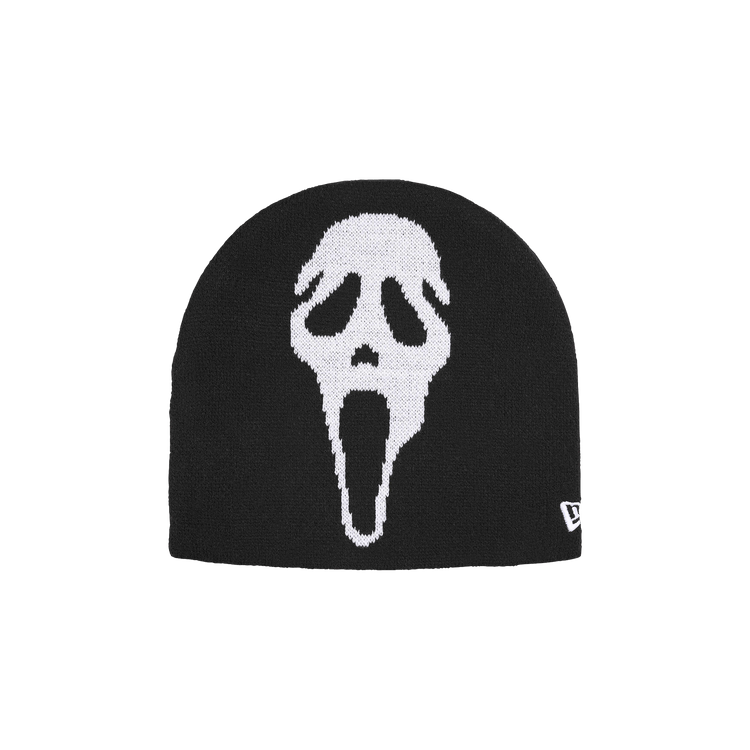 Buy Supreme New Era Ghostface Beanie 'Black' - SS26BN43 BLACK | GOAT