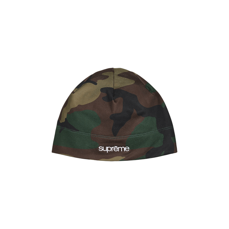 Buy Supreme Base Layer Beanie 'Woodland Camo' - SS26BN7 WOODLAND