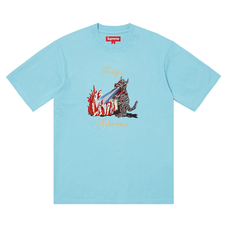 Buy Supreme Monster Short-Sleeve Top 'Light Blue' - SS26KN44 LIGHT