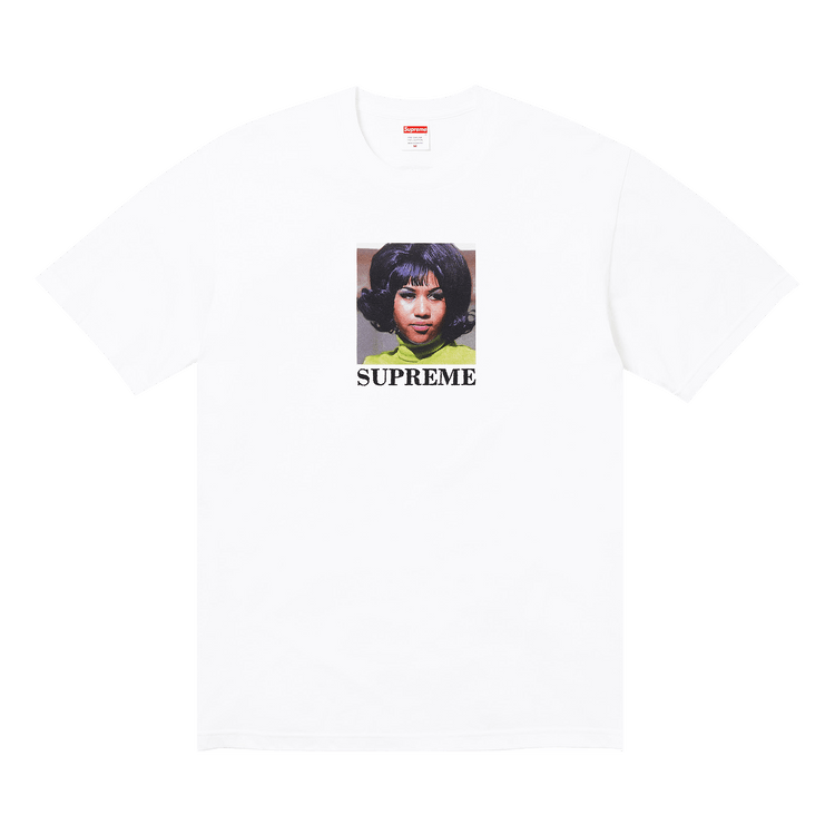 Buy Supreme Aretha Tee 'White' - SS26T57 WHITE | GOAT