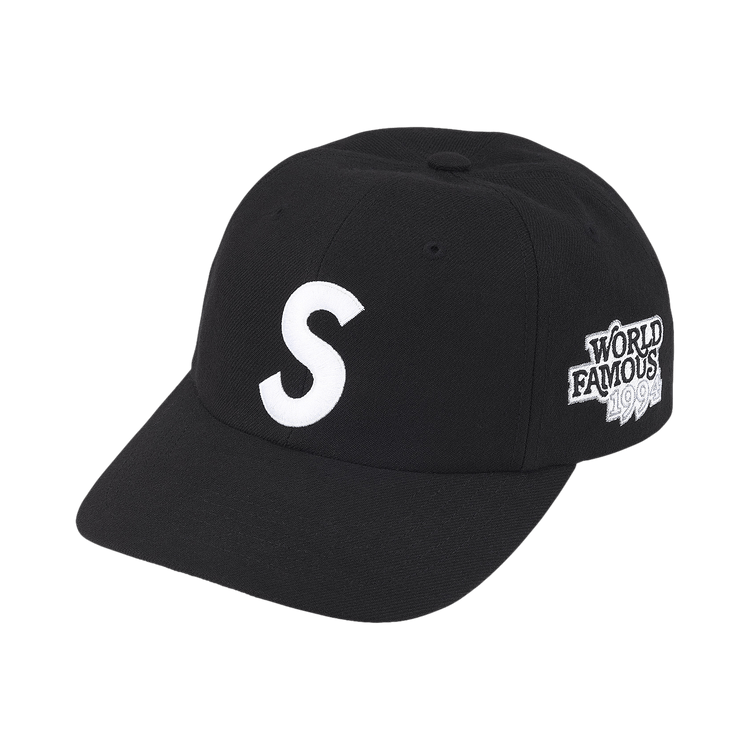 Buy Supreme World Famous S Logo 6-Panel 'Black' - SS26H11 BLACK | GOAT