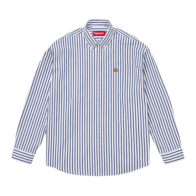 Buy Supreme Stripe Shirt 'White' - SS26S3 WHITE | GOAT